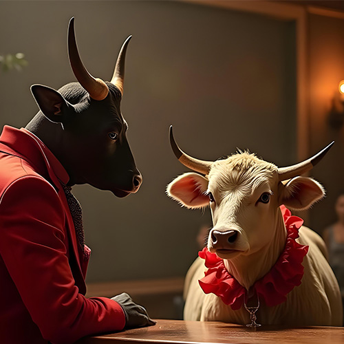 freepik_edit_Toro-con-traje-de-espaldas-observando-a-una-vaca-c